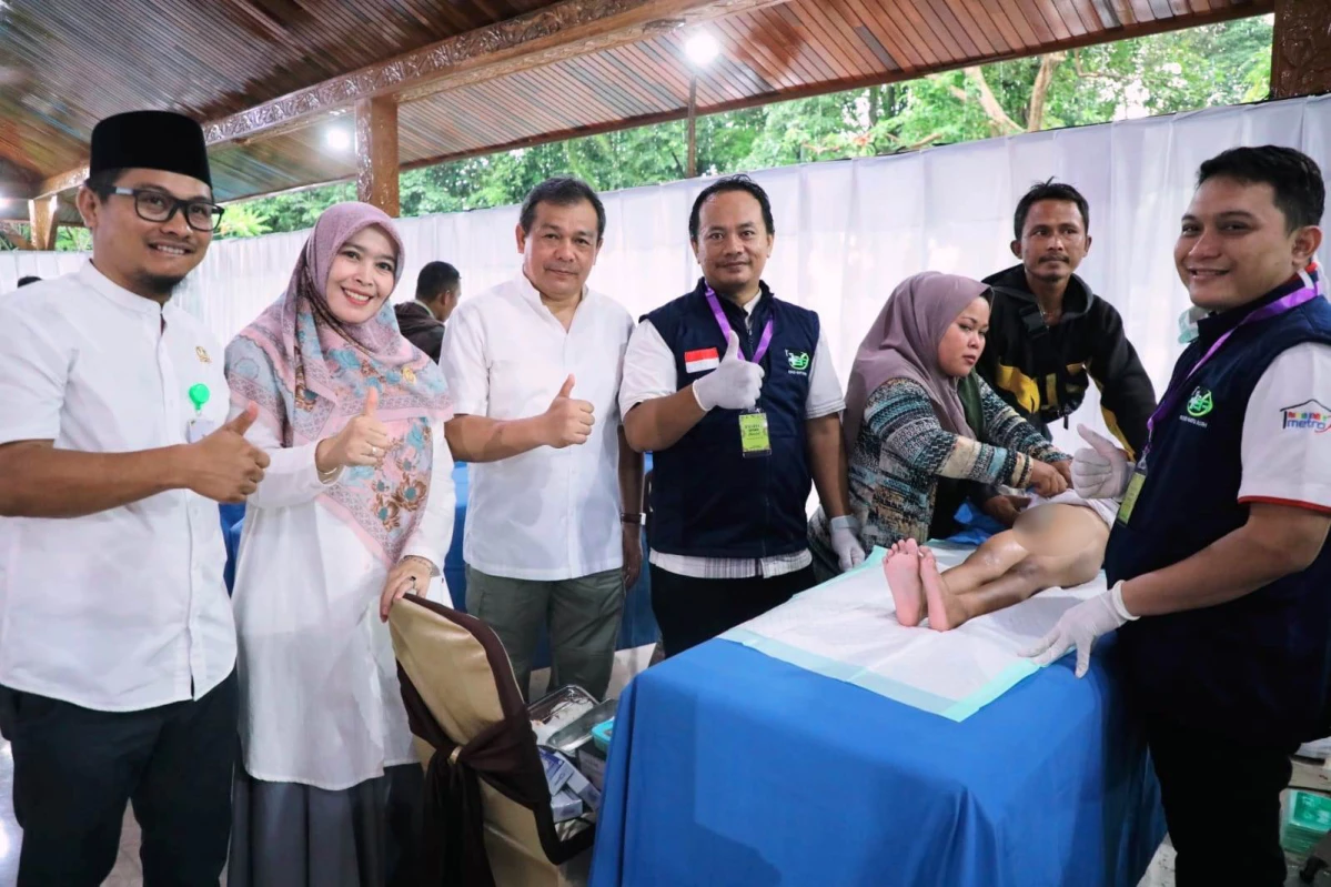Baznas Purwakarta Khitan 220 Anak Saleh, Gratis dan Diapresiasi Pj Bupati