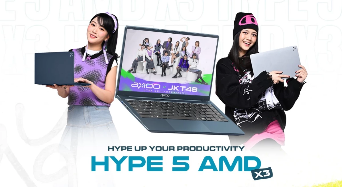 Axioo Hype 5 AMD X3: Laptop JKT48 yang Menawan