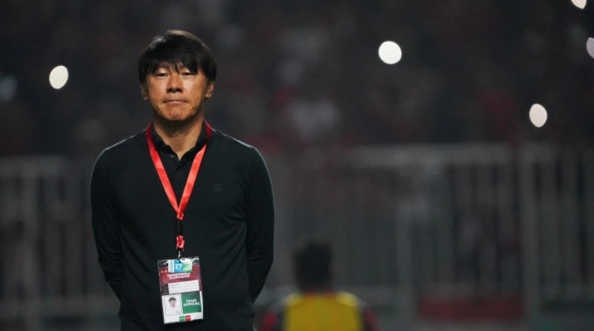 Pelatih timnas Indonesia Shin Tae Yong sumber foto (MI/BRIYANBODO HENDRO)