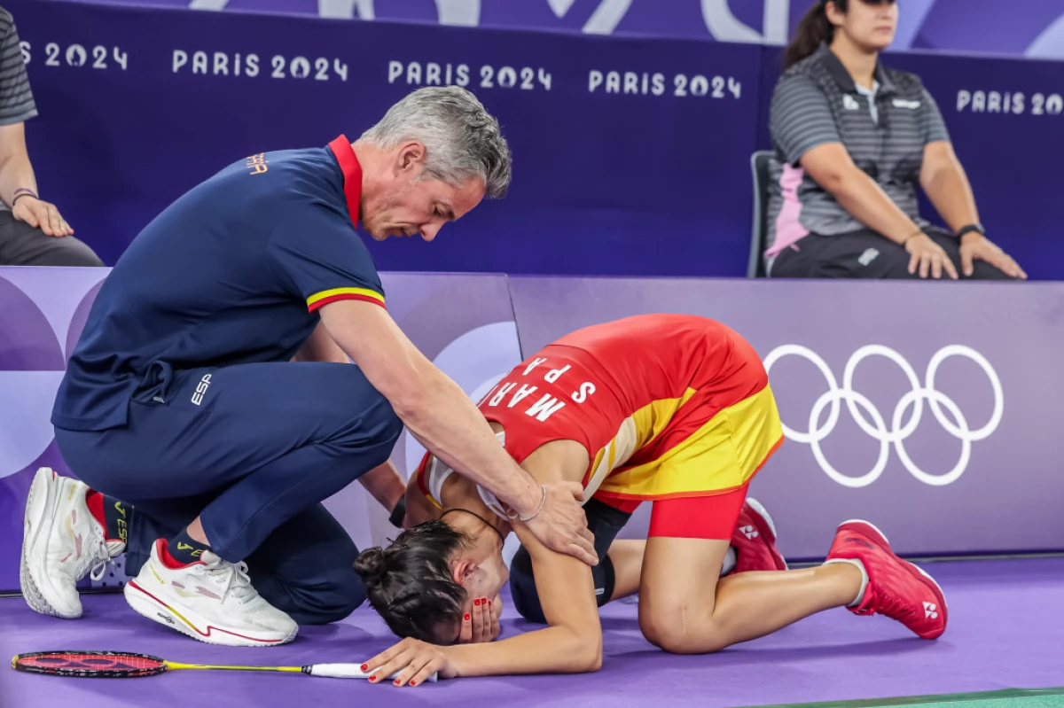 Ketika Cedera Menghantui Carolina Marin, Pupuskan Langkahnya ke Final Olimpiade Paris 2024