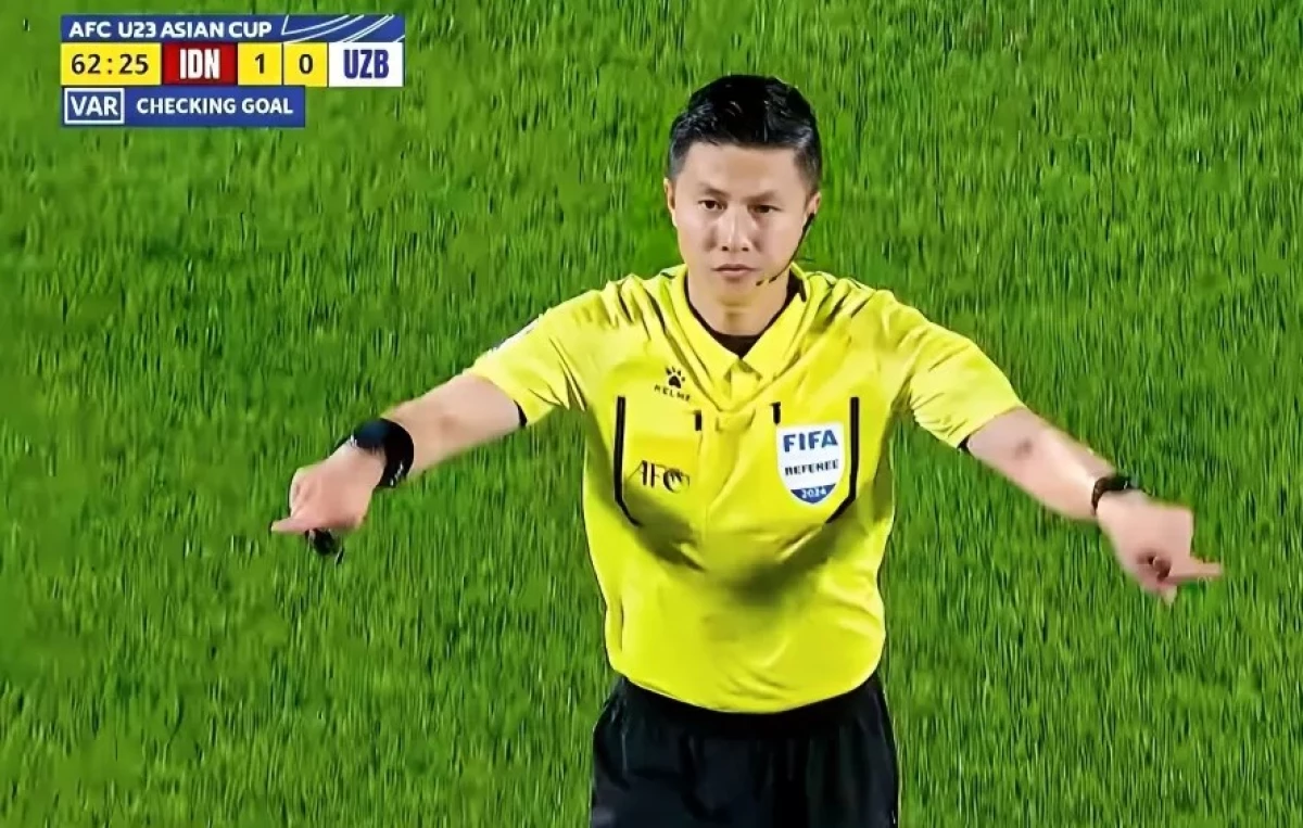 Profil Shen Yinhao, Wasit Laga Indonesia vs Uzbekistan yang Penuh Kontroversial