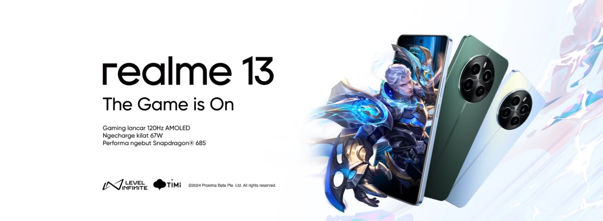 Realme 13 Spek dan Harga Lengkap di Indonesia, Desainnya Elegan