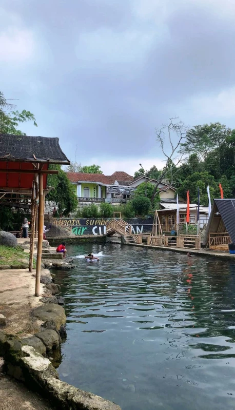 Wisata Cimutan Tempat Asyik Berenang, Dikelola Secara Profesional oleh BUMDes