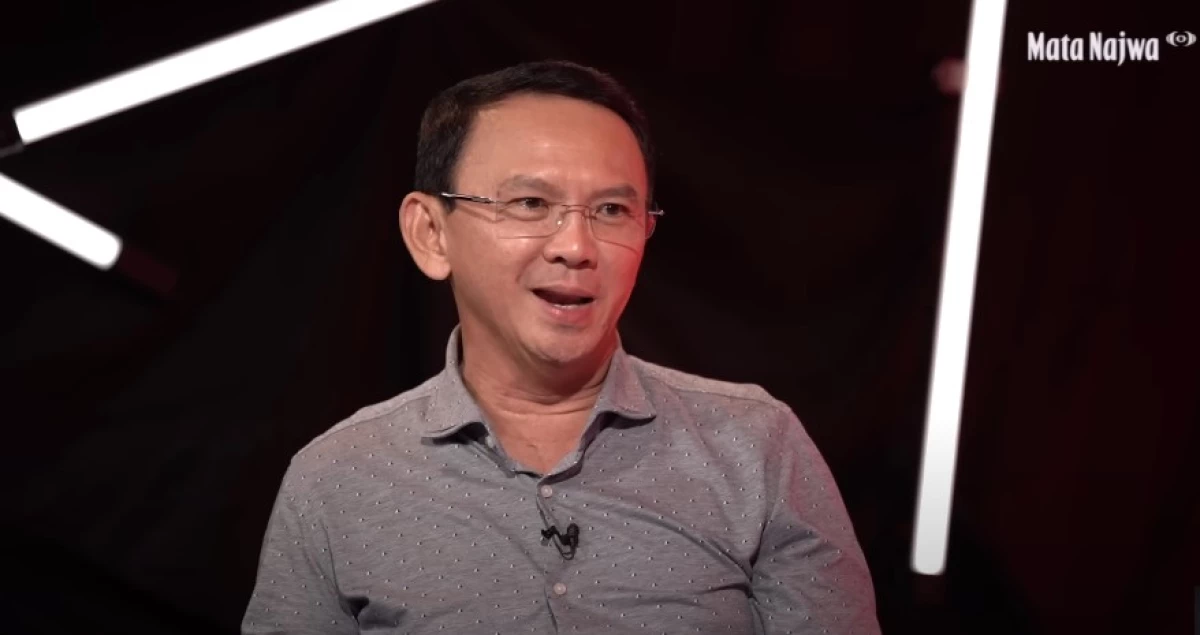 Ahok dalam Wawancara Bersama Najwa Shihab Membahas MengenaiApa Itu Meritokrasi. (Sumber Gambar: Screenshot via YouTube: Najwa Shihab)