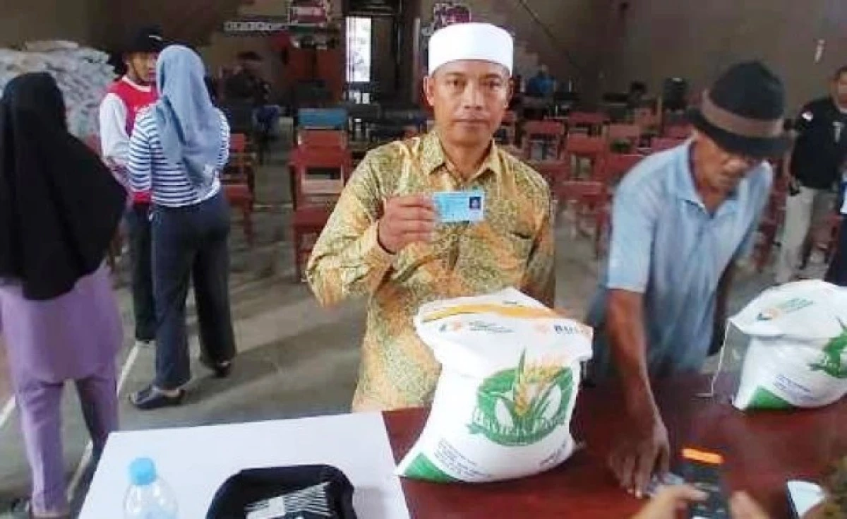 Bantuan Pangan Beras di Subang