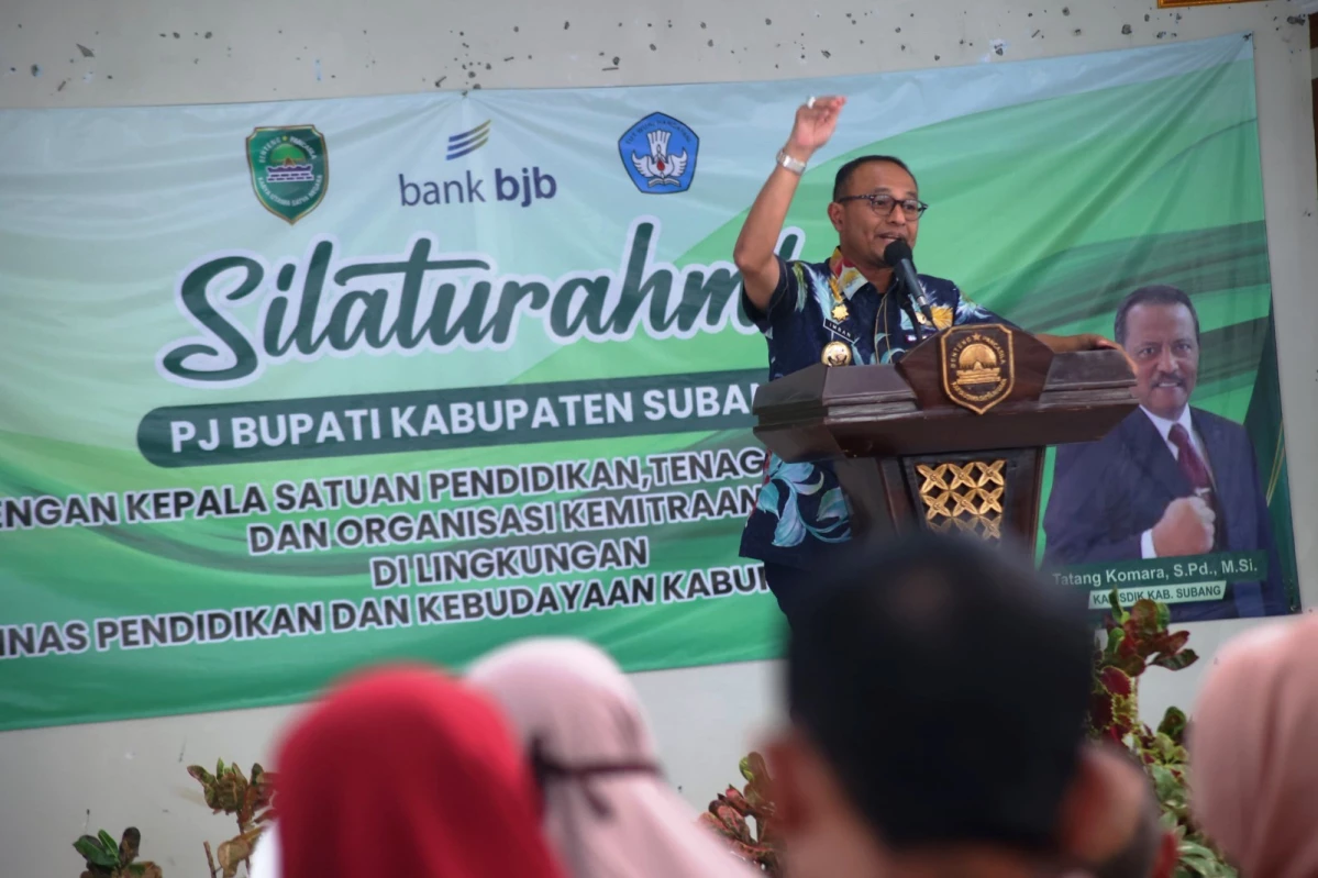 Pj Bupati Subang Minta Kepsek Pelihara Sarana dan Prasarana, Jadi Modal untuk Kembangkan Potensi Siswa