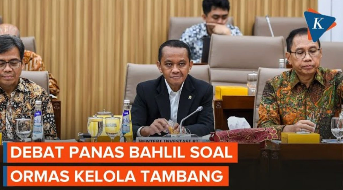 Bahlil Lahadalia Jelaskan Pemberian Izin Tambang kepada Ormas Keagamaan (Sumber Foto YouTube Kompascom Reporter on Location)