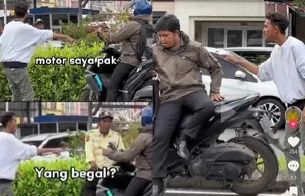 Viral! Prank Teriak Begal? Bikin Gaduh Media Sosial