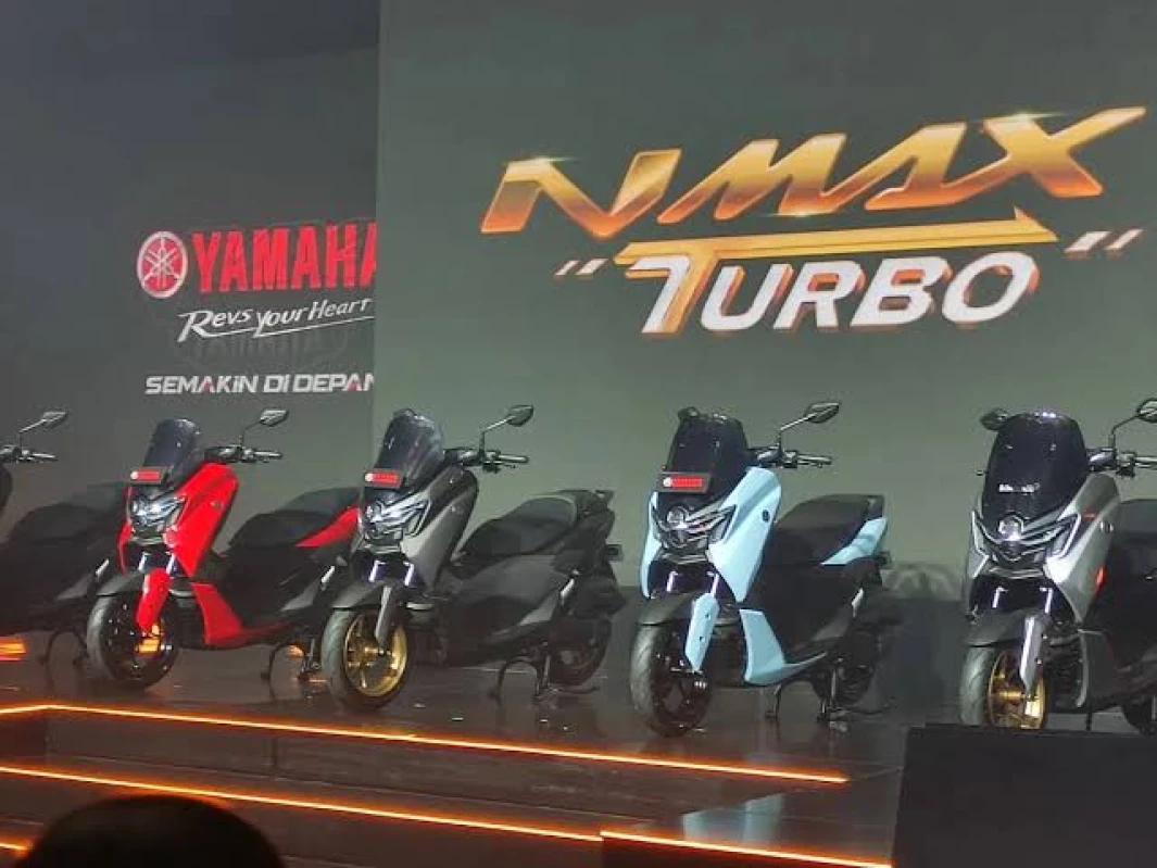 Peluncuran Yamaha NMax Turbo di Jakarta. Harga mulai dari Rp 32 jutaan on the road Jakarta. (Liputan6.com/Septian)