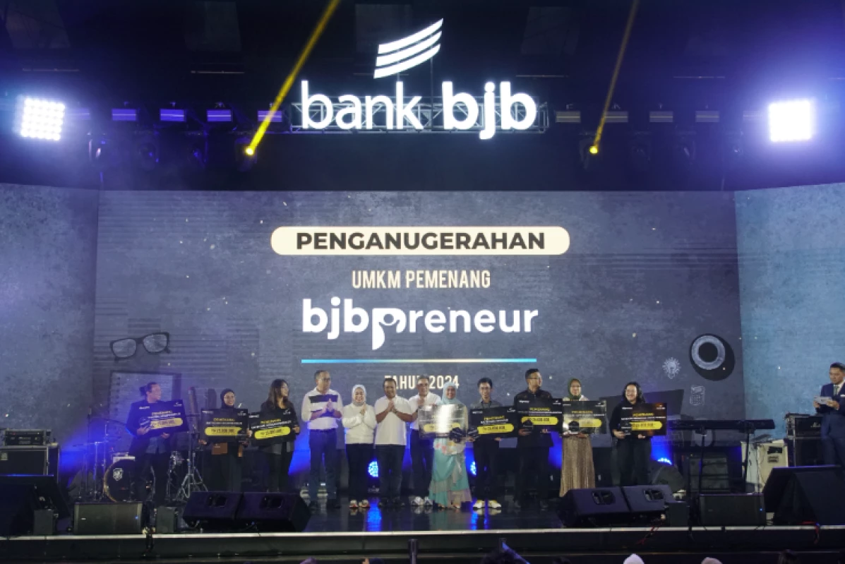 Daftar Pemenang bjbpreneur 2024 di HUT Bank bjb Ke-63, Meriah!