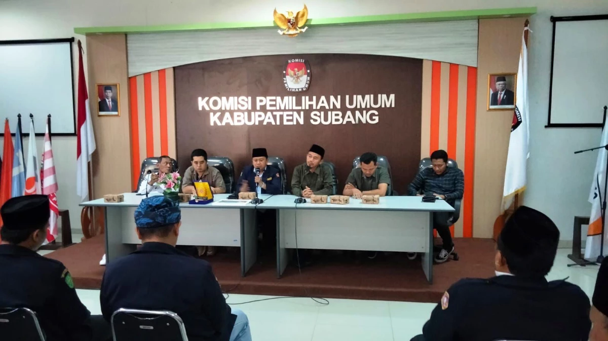 KPU Subang Buka Pendaftaran Cabup dan Cawabup Perseorangan