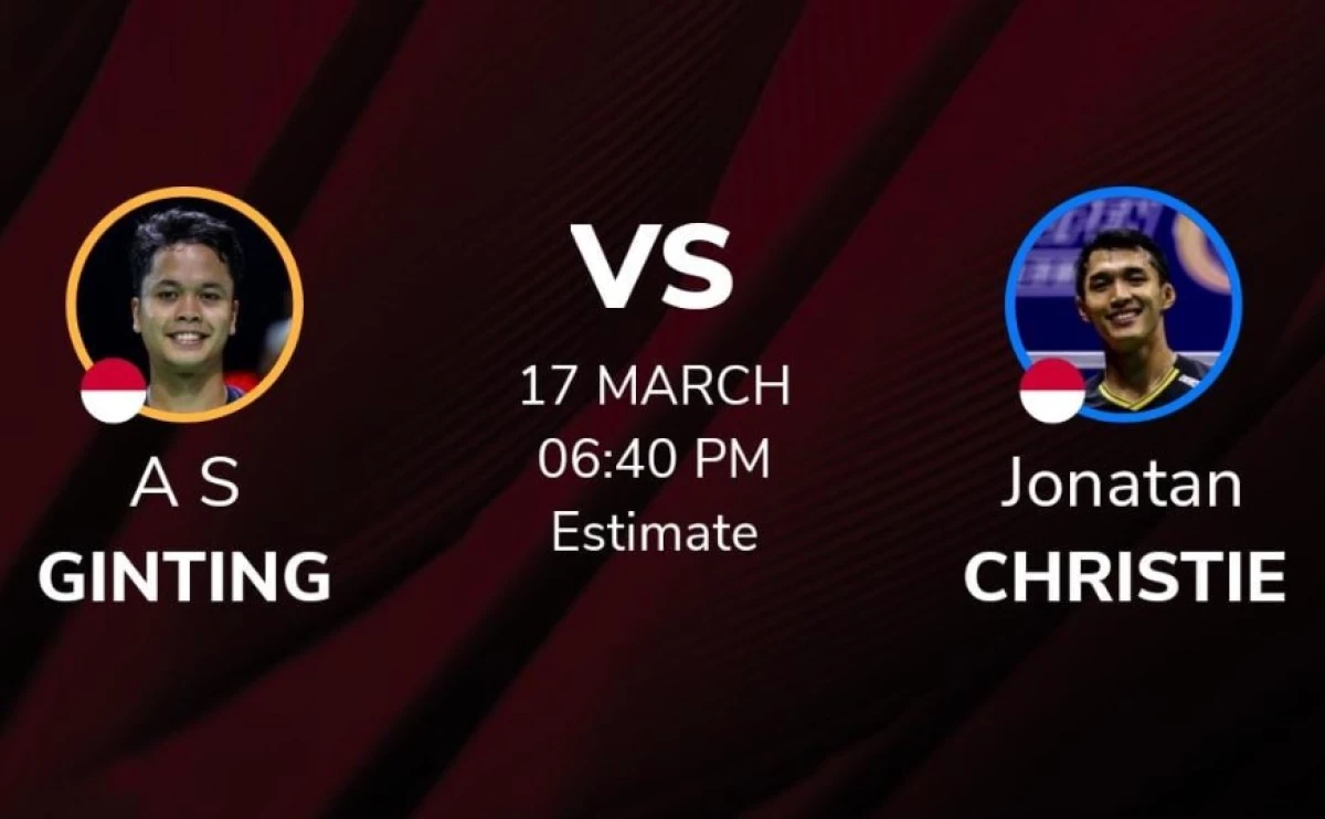 Jojo vs Ginting di Final All England 2024, Indonesia 'Buka Puasa' setelah Nirgelar di Beberapa Turnamen