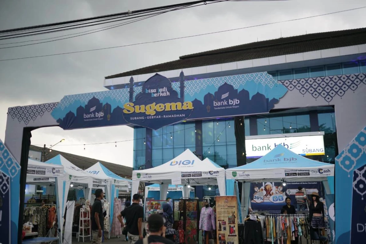 Bank bjb Subang Sukses Gelar Bazar UMKM Gebrakan Ramadan