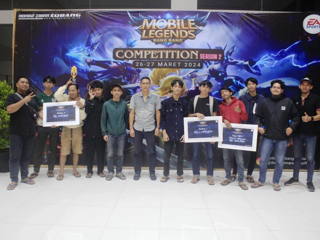 Honda IBRM Subang Gaet Konsumen Lewat Mobile Legends Competition Season 2