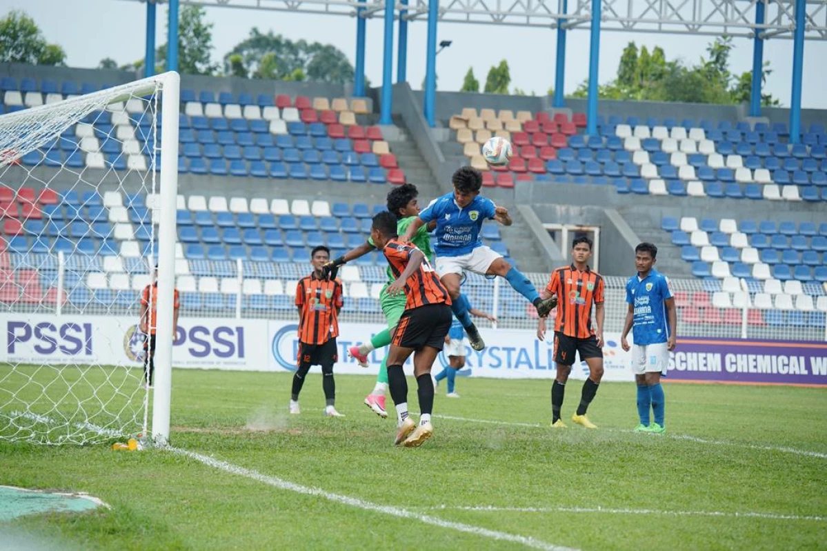Penuh Perjuangan Amankan Tiga Poin, Persikas Menang 1-0 Lawan Persibo