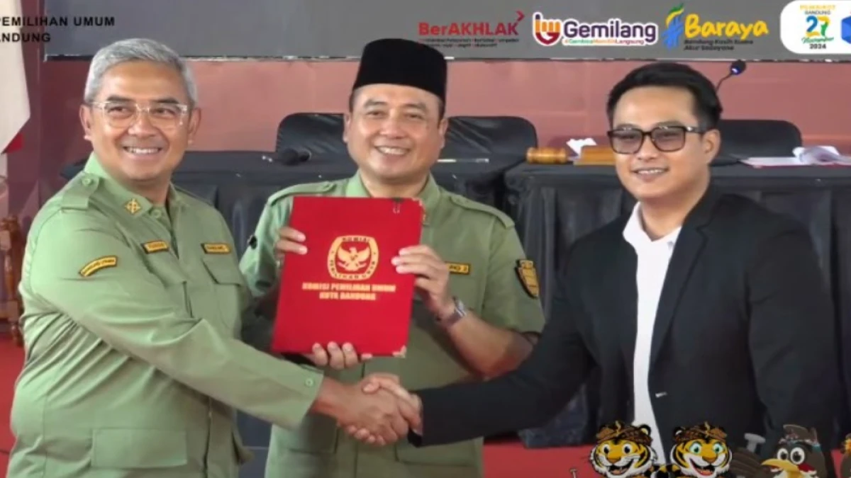 Muhammad Farhan-Erwin Ditetapkan sebagai Wali Kota dan Wakil Wali Kota Bandung Periode 2025-2030