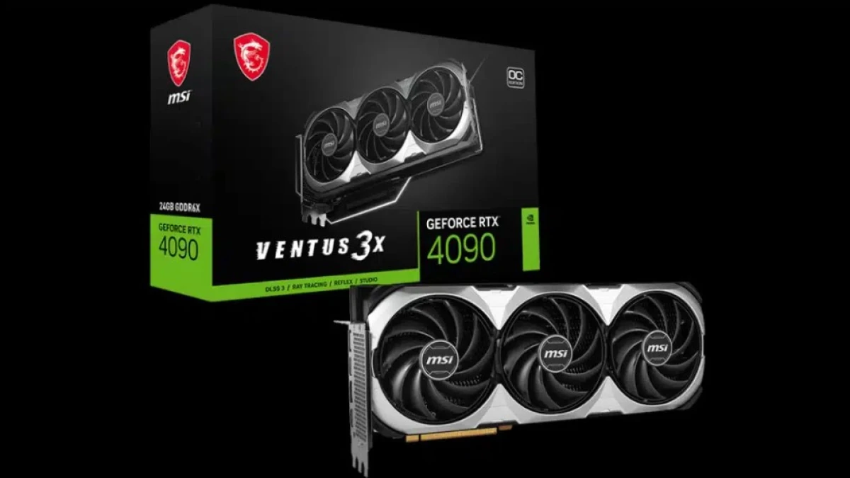 MSI GeForce RTX™ 4090 VENTUS 3X E 24G OC: Performa Ekstrem untuk Gamer dan Kreator