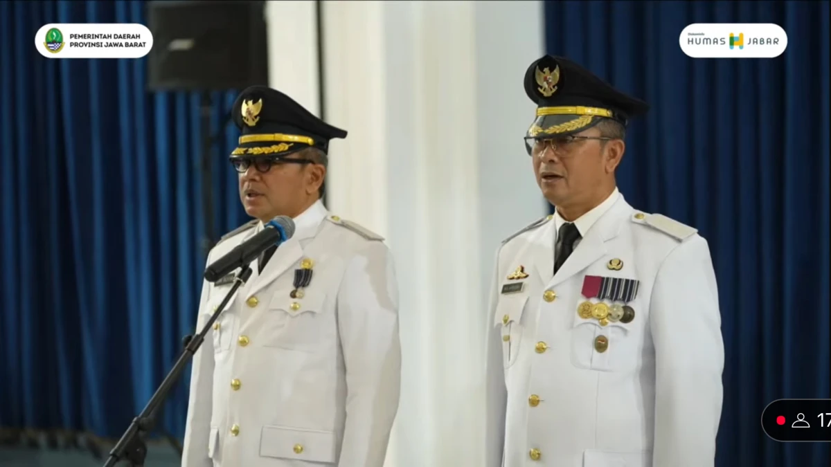 Bey Machmudin Lantik Ade Afriandi jadi Penjabat Bupati Bupati Subang Gantikan Dr Imran