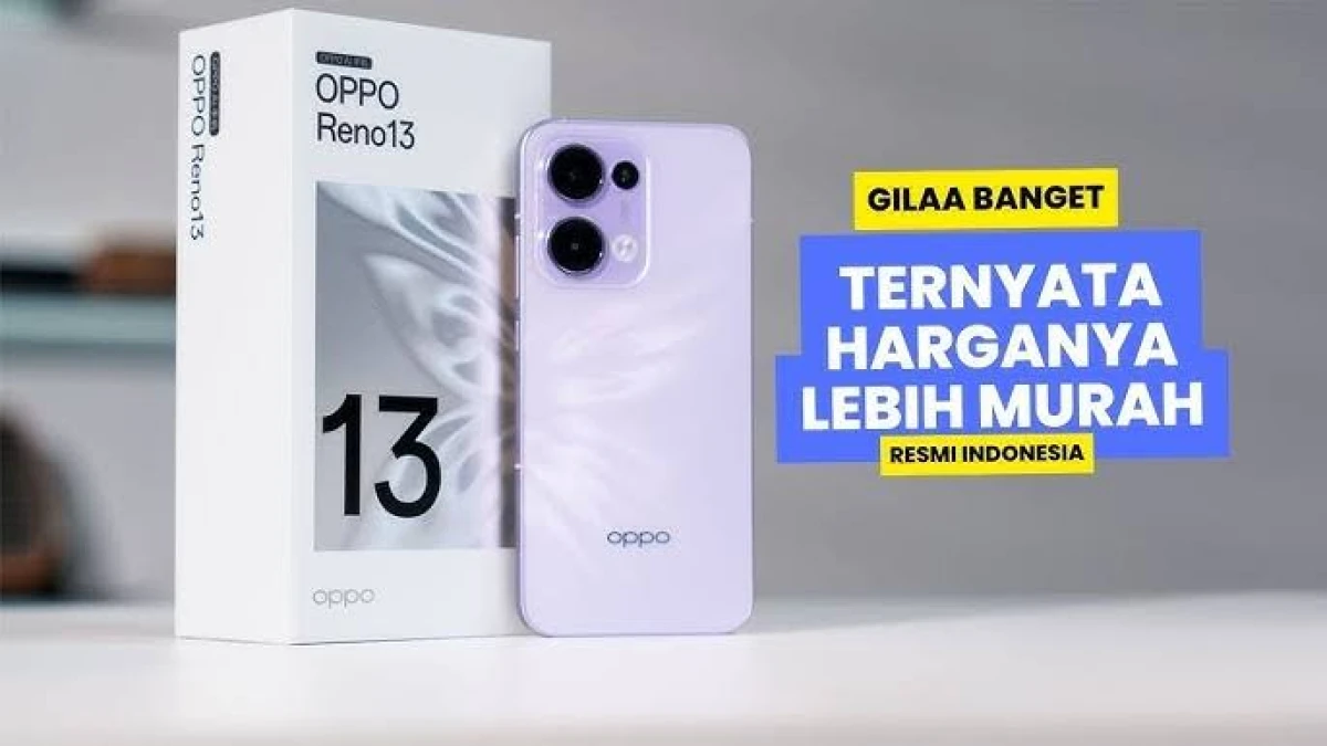 Oppo Reno 13 F5G: Spek Sultan dengan Harga Terjangkau, Udah Tau Belum?