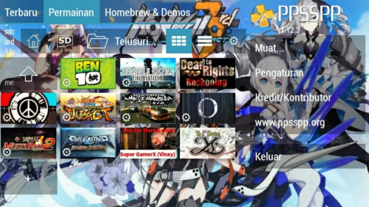 Rekomendasi Game PPSSPP Ukuran Kecil