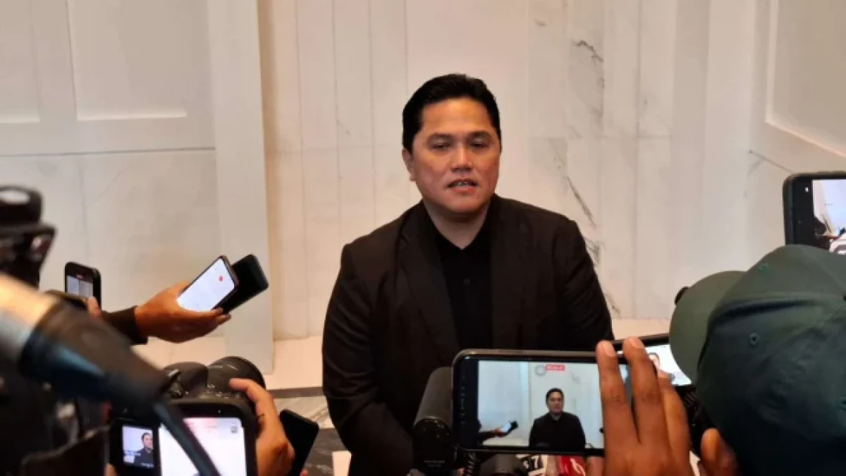 Ketua Umum PSSI, Erick Thohir Sumber foto : VIVA / Robbi Yanto