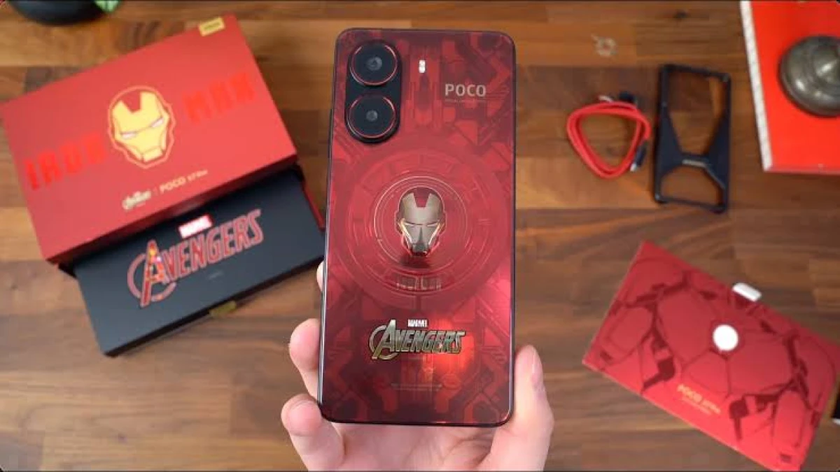 POCO X7 Pro Iron Man Edition sumber (https://youtube.com)