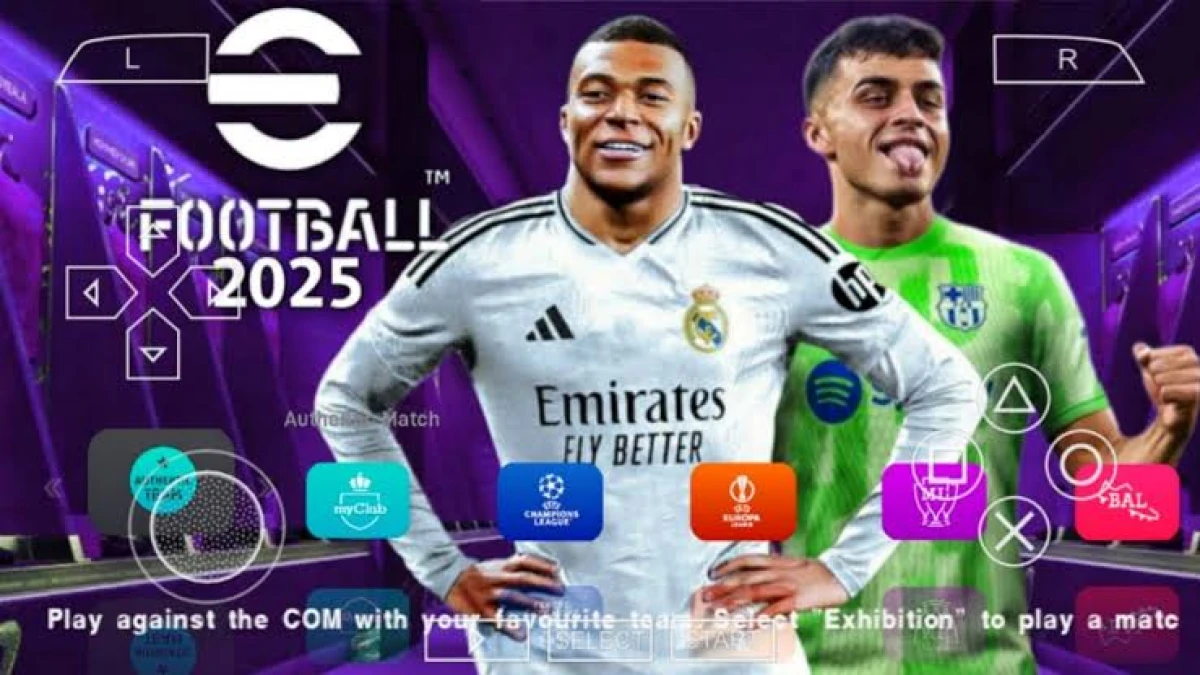 Mau Main eFootball 2025 Full Eropa? Ini Link Download & Cara Pemasangannya, Gampang Banget!