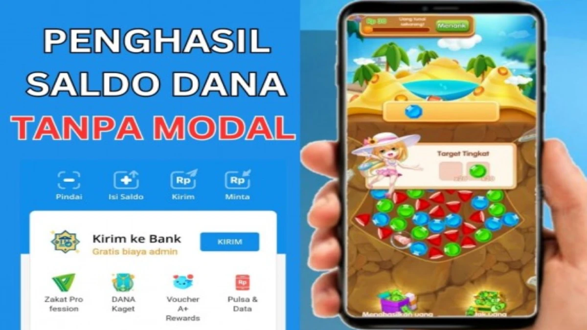 Game Penghasil Saldo DANA Tanpa Modal Terbaru 2025