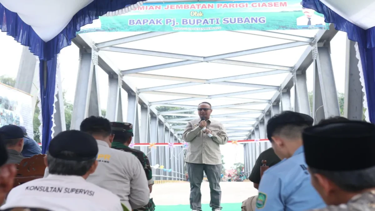 Jembatan Parigi Ruas Jalan Dukuh-Jatibaru Ciasem