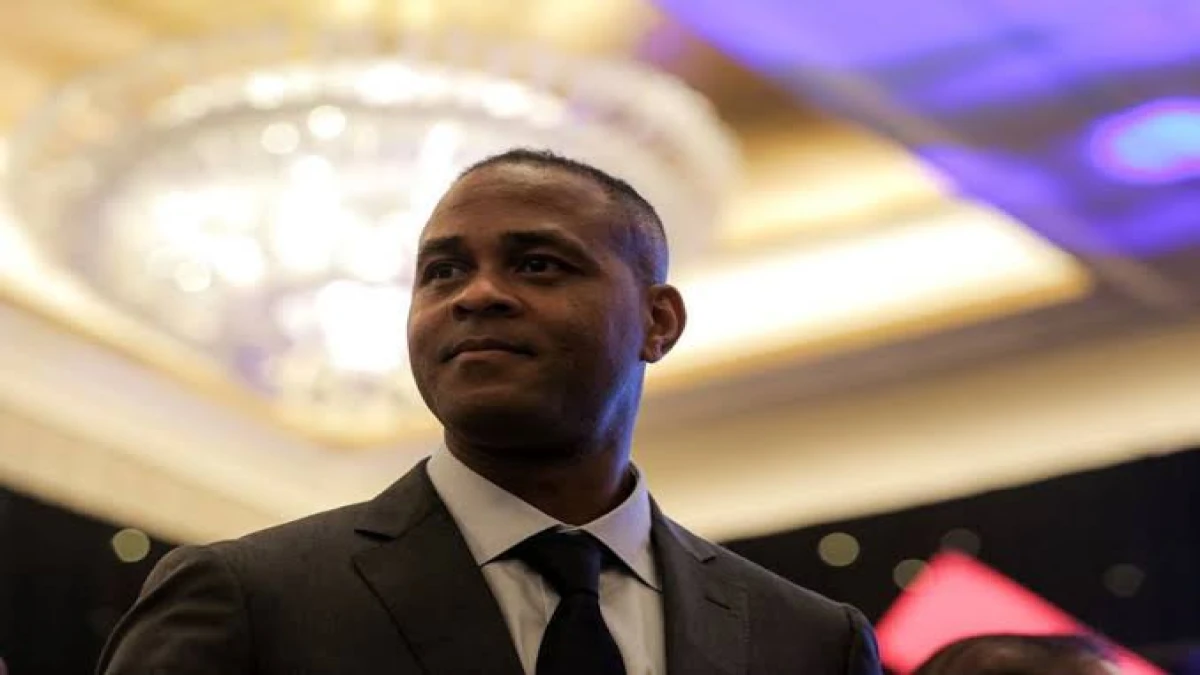 Patrick Kluivert saat dikenalkan sebagai pelatih baru Timnas Indonesia (c) Bagaskara Lazuardi