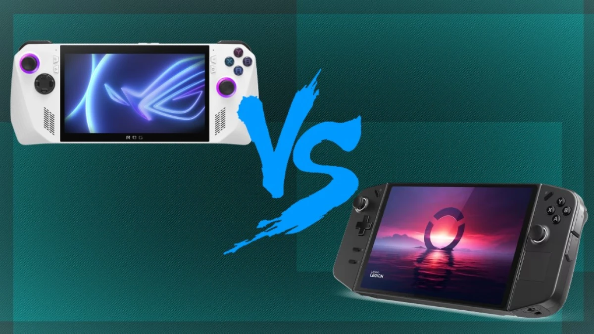 ASUS ROG Ally RC71L vs Lenovo Legion Go S: Perbedaan Antara Dua Konsol Gaming Terbaik 2025