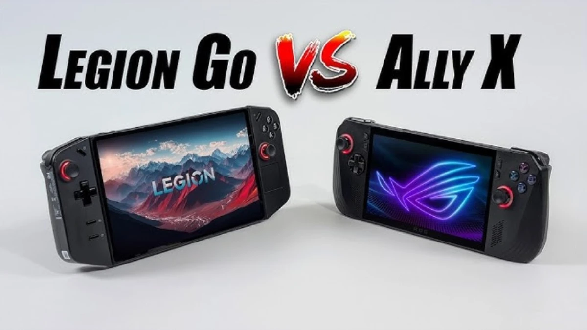 ASUS ROG Ally X vs Lenovo Legion Go