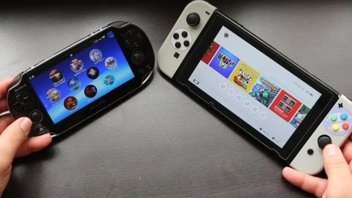 Nintendo Switch vs Sony PSP 3000