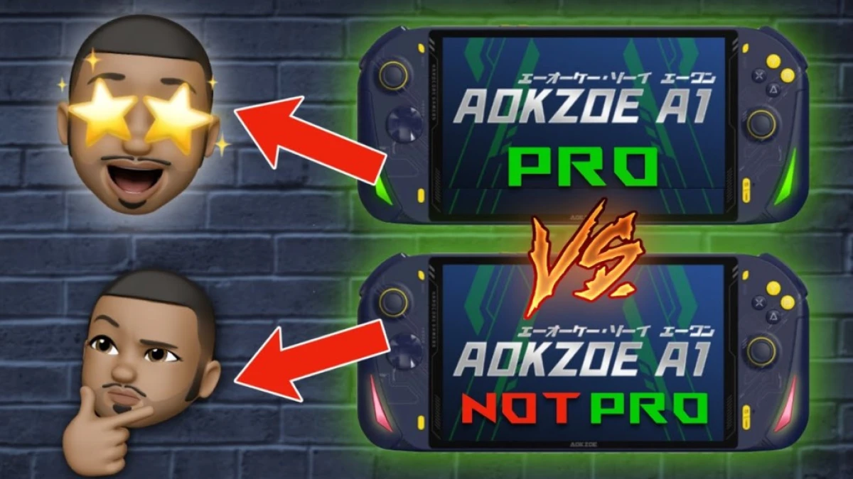 AOKZOE A1 vs AOKZOE A1 Pro