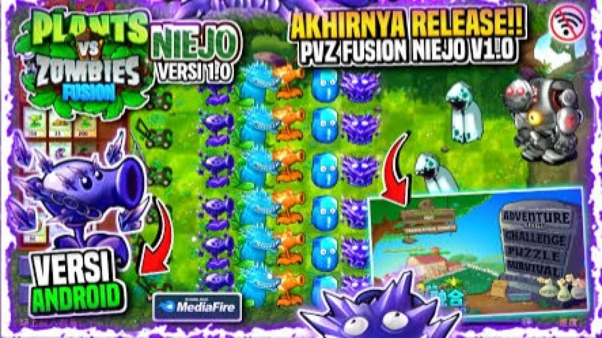 Sudah Siap? Download PVZ Fusion NIEJO Android V1.0 2025 Sekarang!