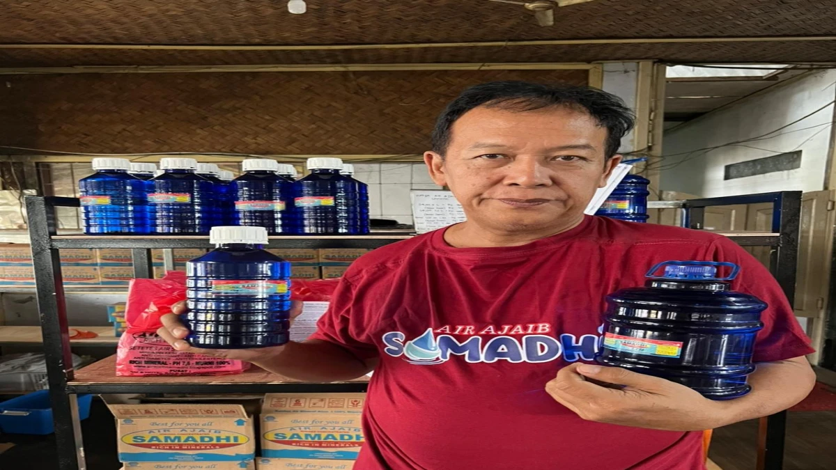 Air Ajaib Samadhi, Oleh-Oleh Subang dengan Beragam Khasiat Kesehatan