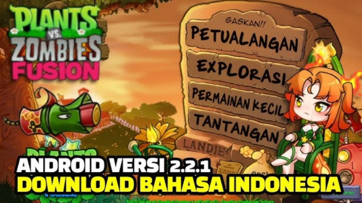 Akhirnya Update PVZ Fusion Versi 2.2.1 Bahasa Indonesia Untuk Android