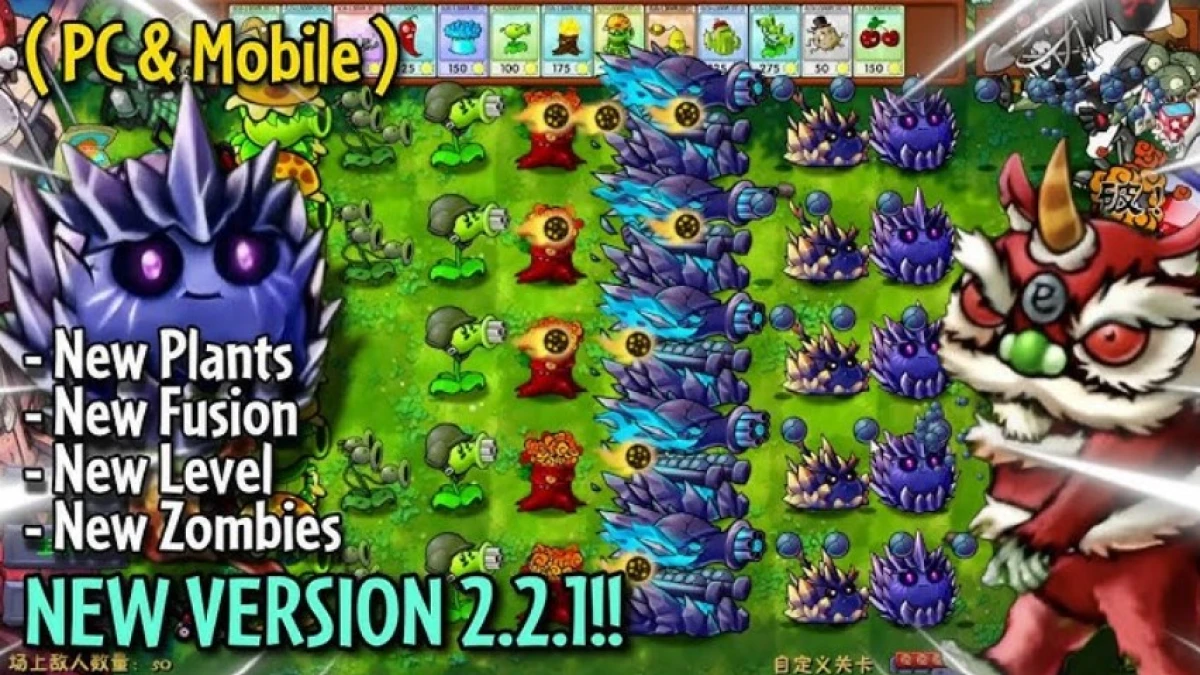 Link Download PVZ Fusion Versi 2.2.1 For PC & Android