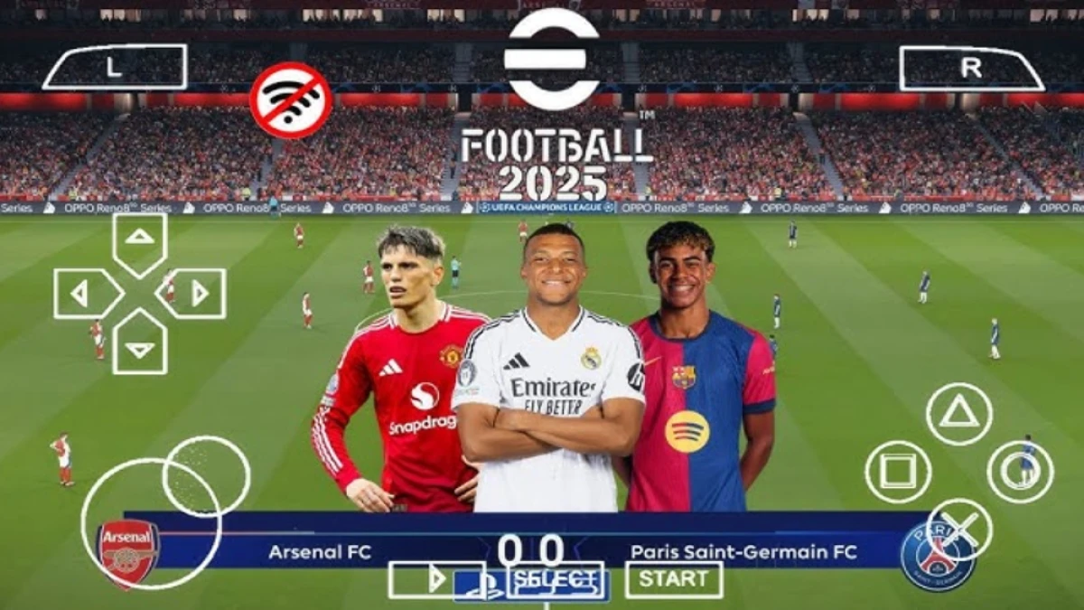 Cara Download Game PPSSPP PES 2025 Terbaru, Gameplay Makin Halus