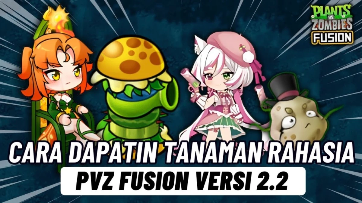 Cara Dapatin Kentang Fusion, Ratu Teratai, & Burger King di Game Plants Vs Zombies Fusion Versi 2.2