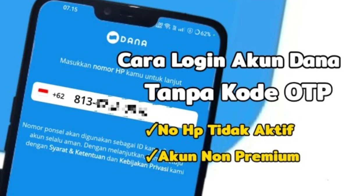 Cara Termudah Login DANA Tanpa Kode OTP