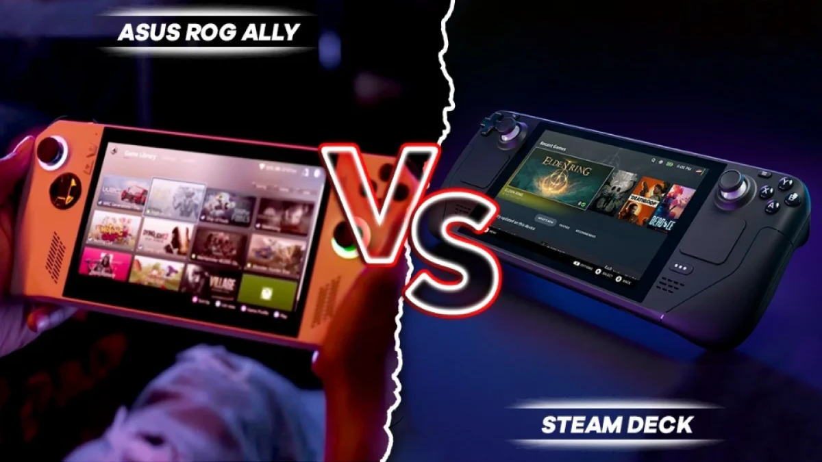 Perbandingan ASUS ROG Ally dan Steam Deck