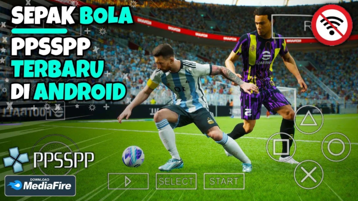 Game Sepak Bola PPSSPP Terbaik Offline di Android 2025