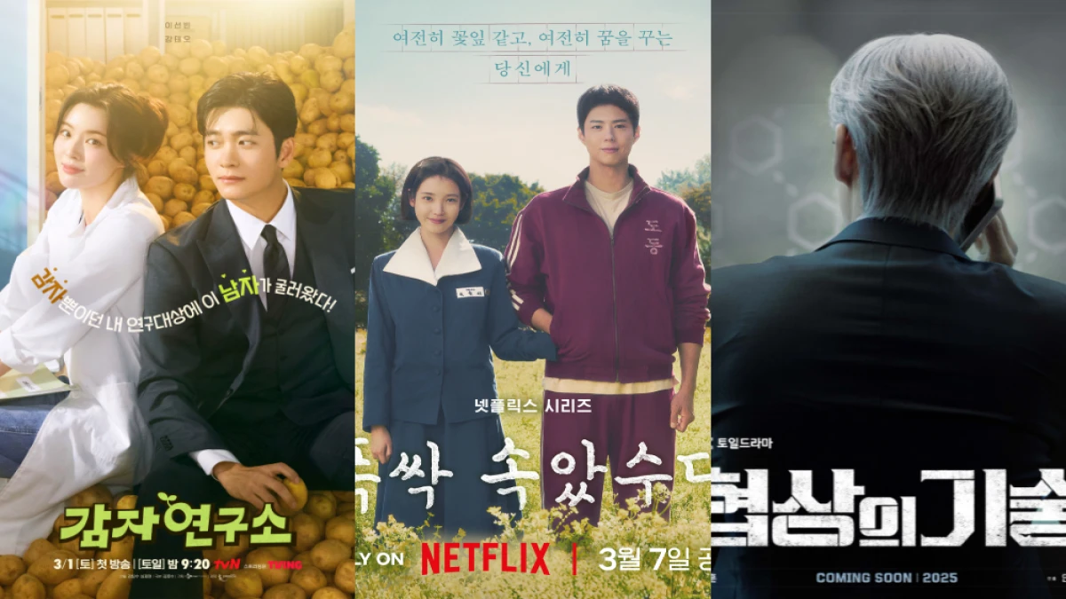 Daftar Drama Korea Tayang Maret 2025, Ada Drakor IU-Park Bo Gum