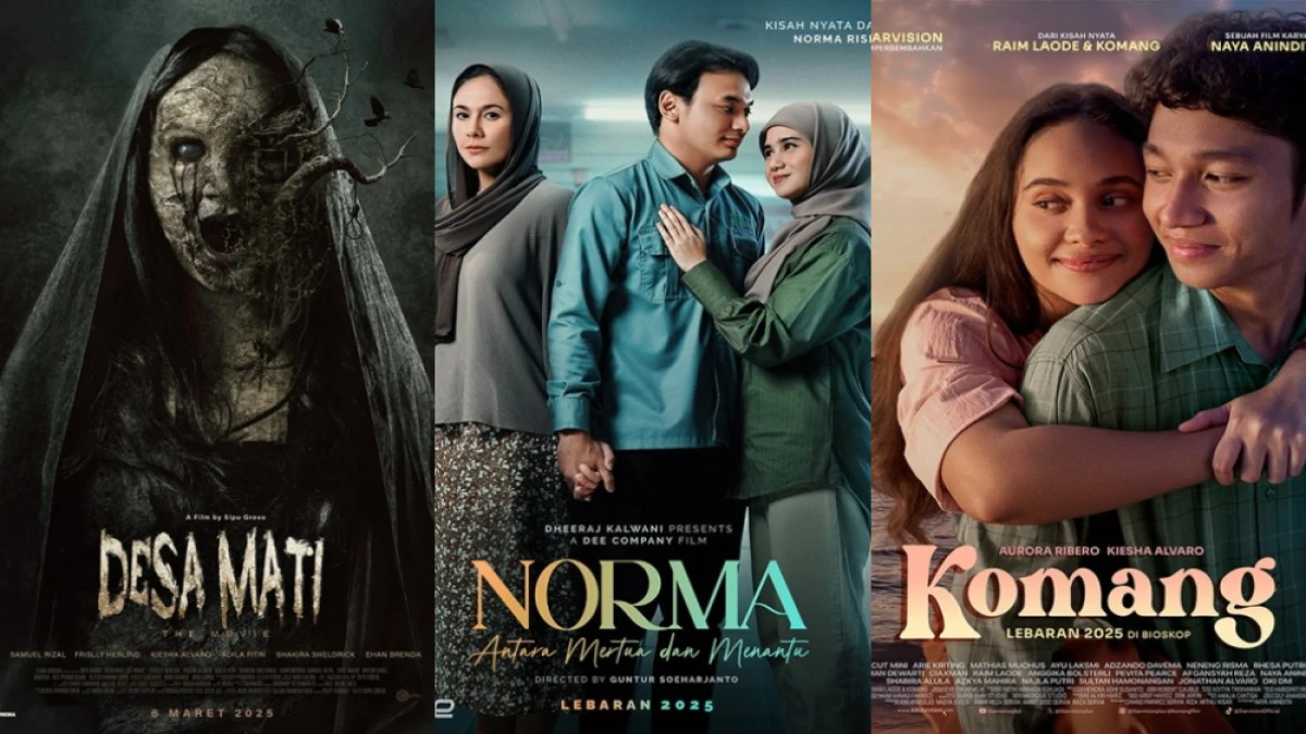 Daftar Film Indonesia Tayang Maret 2025 di Bioskop, Film Horor Mendominasi