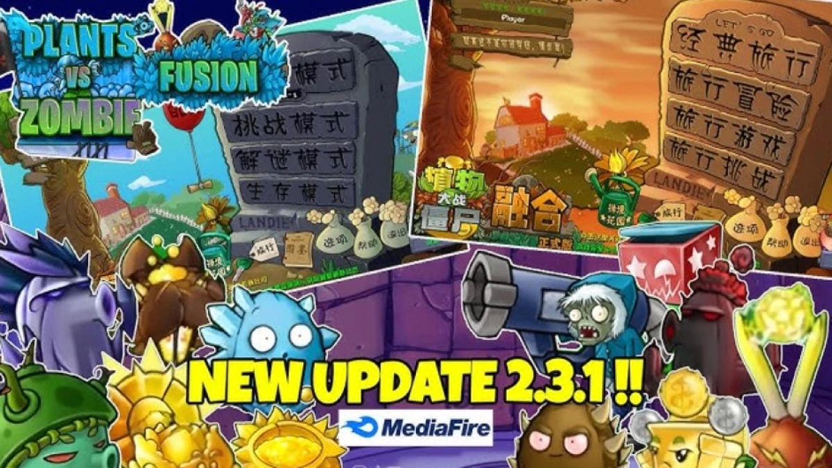 Download PVZ Fusion 2.3.1 untuk PC dan Android