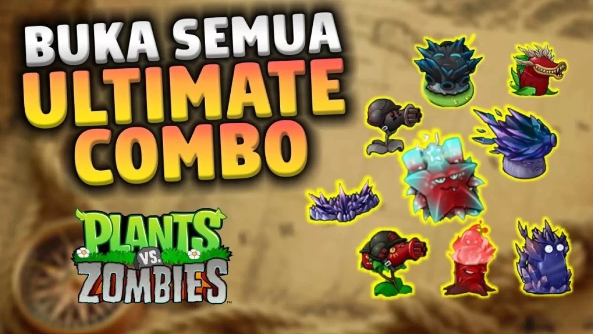 Combo dan Formasi Terkuat di Game Plants vs Zombies Fusion 2.3.1