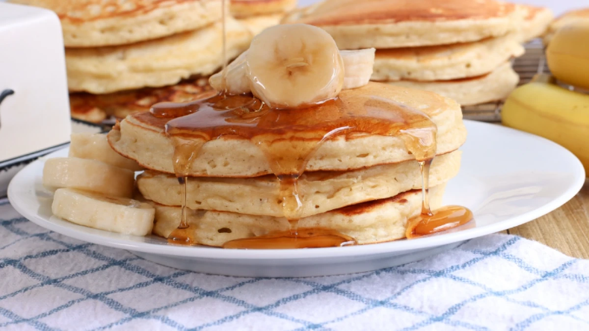 Resep Pancake Pisang 2 Bahan, Sat Set No Ribet Langsung Jadi!