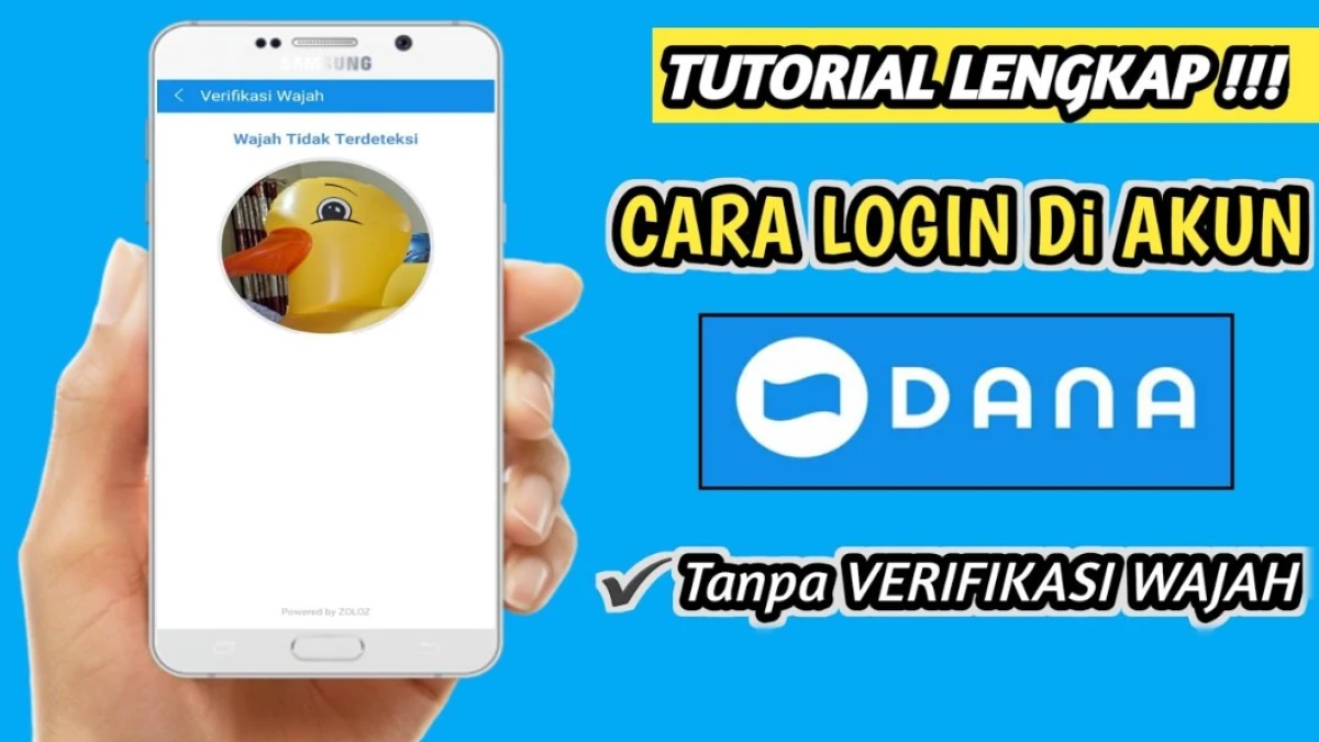 Login DANA Tanpa Verifikasi Wajah Viz