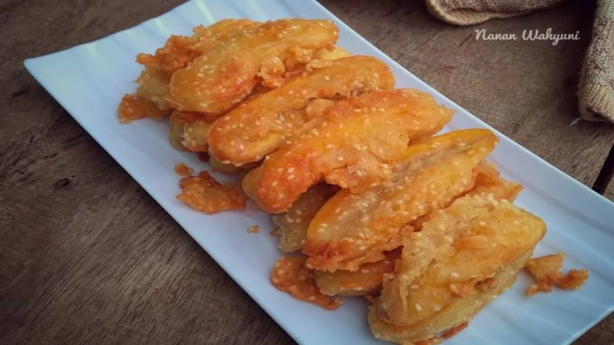 cara buat pisang goreng crispy